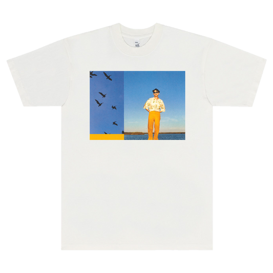 2022 world tour photo beach white tee front Eric Nam