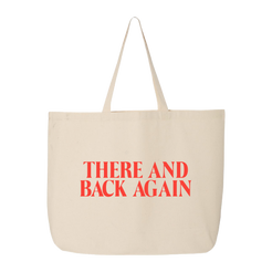 There and Back Again canvas tote bag front Eric Nam